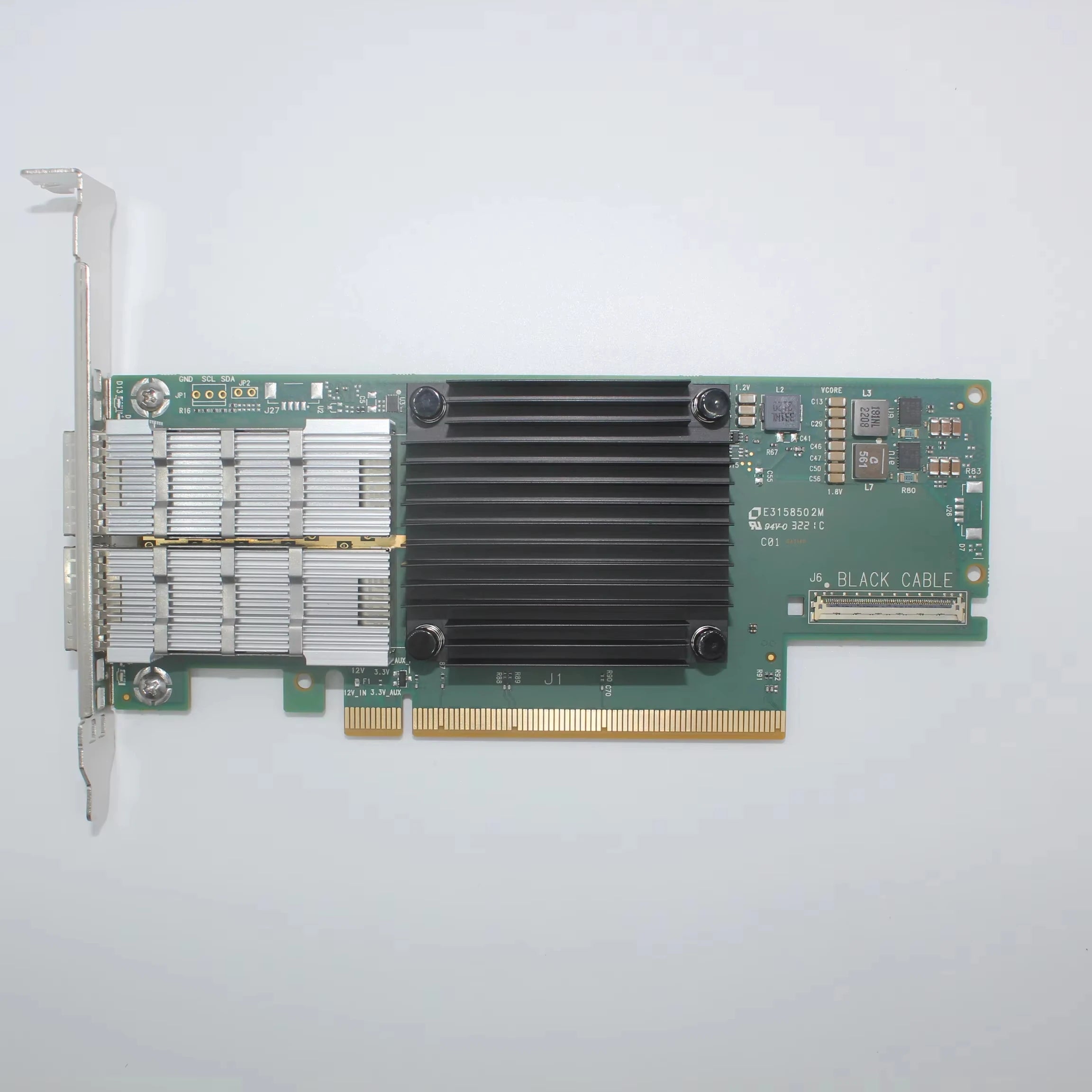 200GbE InfiniBand HDR Dual-Port Network Card