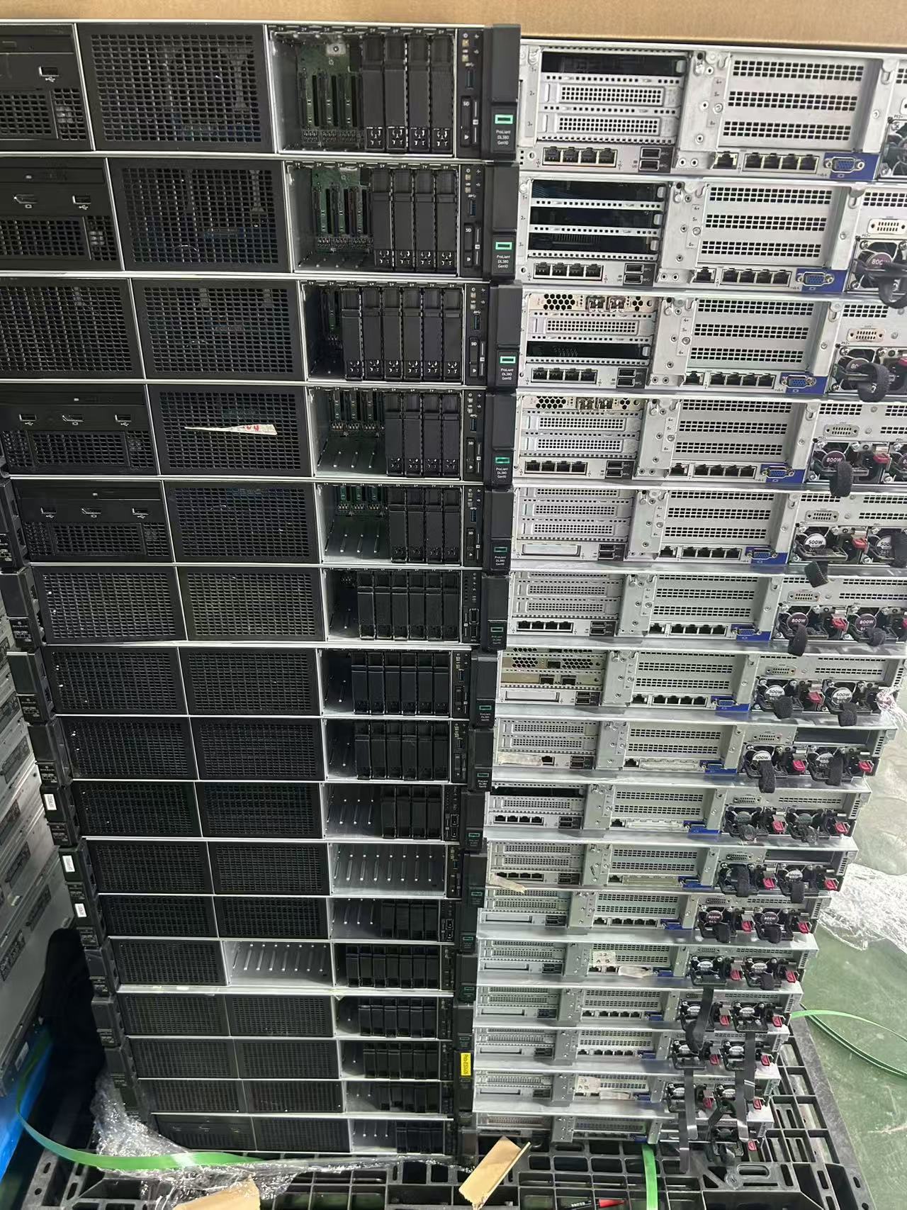 Used HPE ProLiant DL380 Gen10 8SFF 2U Server Barebone Chassis with P408i-a RAID Controller