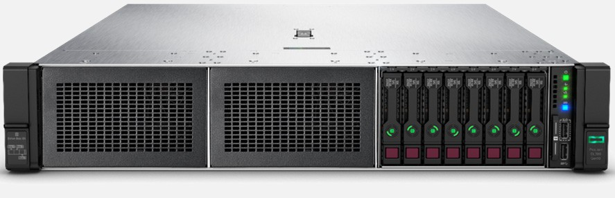 HPE DL380 Gen10 used server, view 6