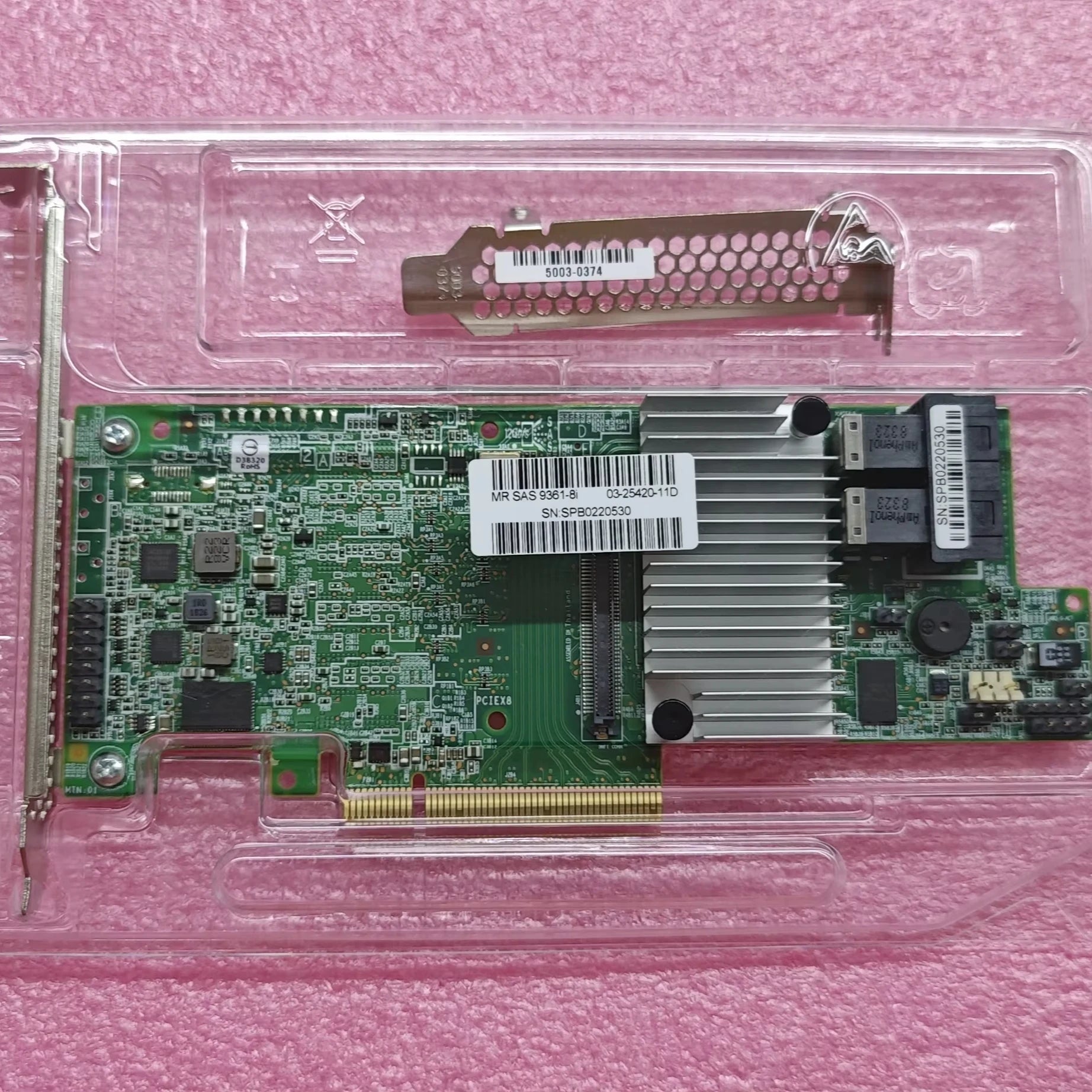 Broadcom MegaRAID 9361-8i 8-Port 12Gb/s SAS SATA PCIe 3.0 RAID Controller