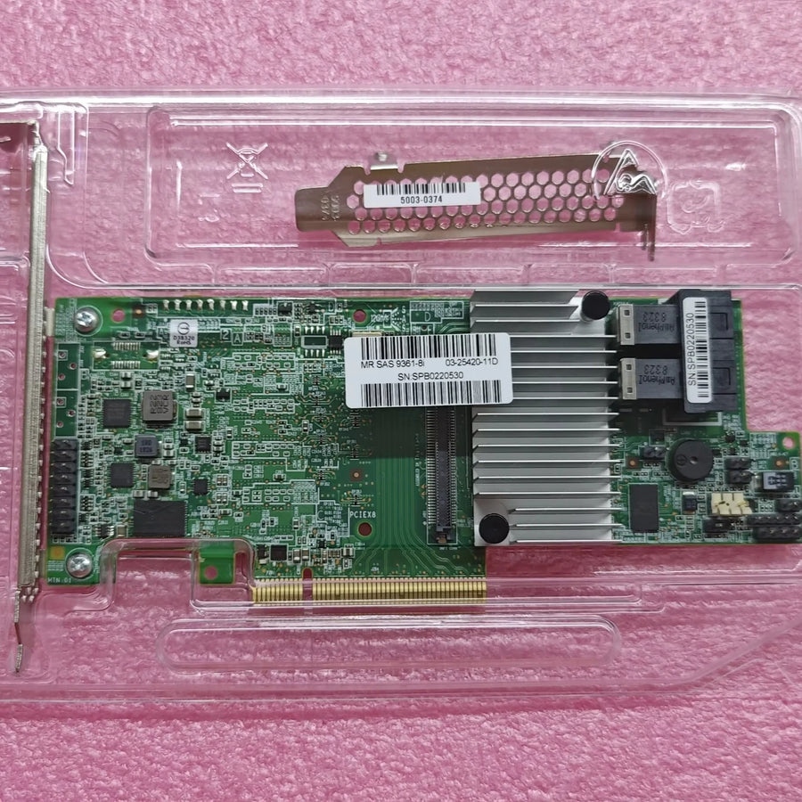 Broadcom MegaRAID 9361-8i 8-Port 12Gb/s SAS SATA RAID Controller